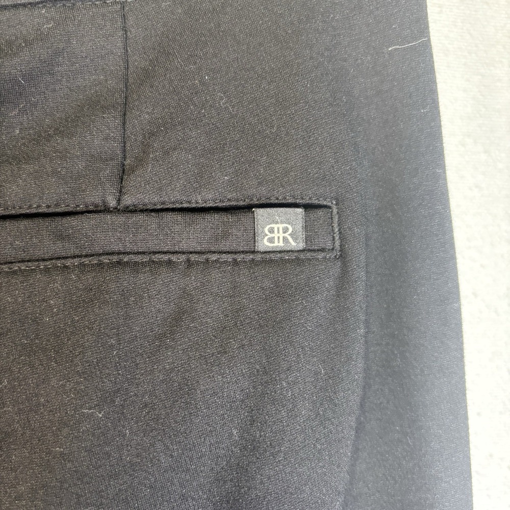 Banana Republic Women's Dress Pants Ankle Size 8 Black Flat Front - Picture 3 of 10